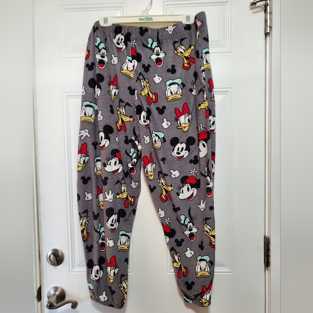 Mickey Mouse, Minnie Mouse & Friends Fleece Pajama Pants size XL - Picture 3 of 9